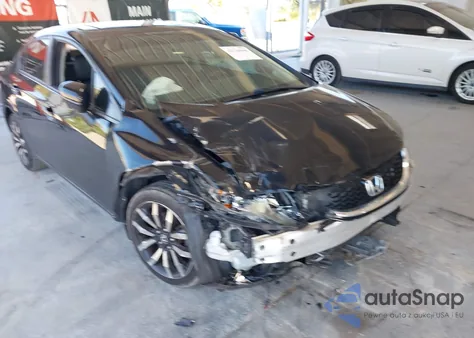 2015 Honda Civic Ex-L z USA, uszkodzony, nr VIN 19XFB2F91FE103692